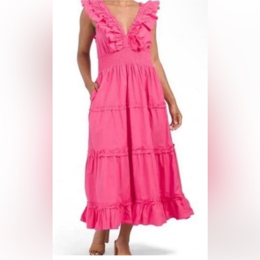 House of Harlow 1960 ruffle dress